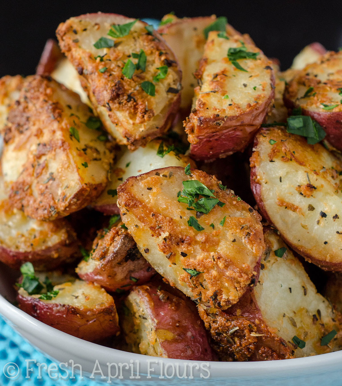 Recipe Roasted Potatoes
 Roasted Herbed Red Potatoes