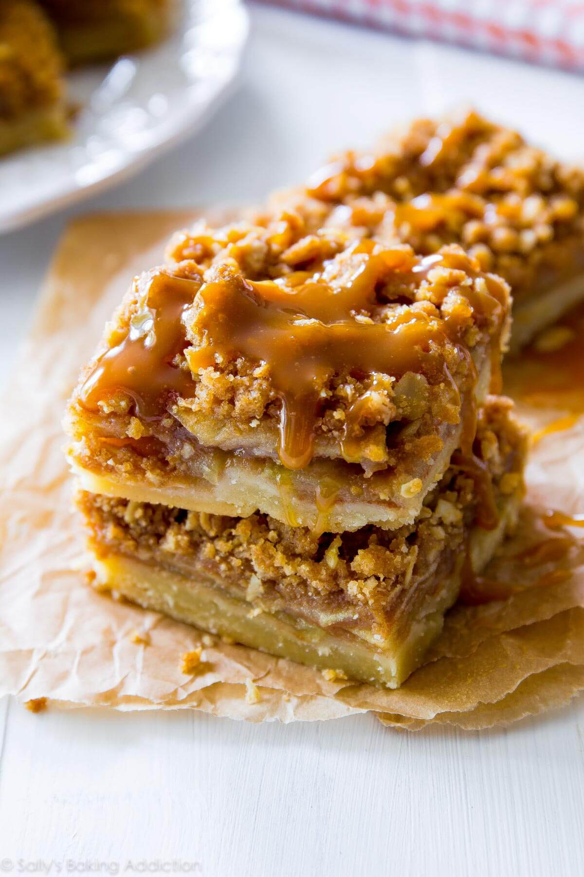 Recipes For Apple Pie
 Salted Caramel Apple Pie Bars Sallys Baking Addiction