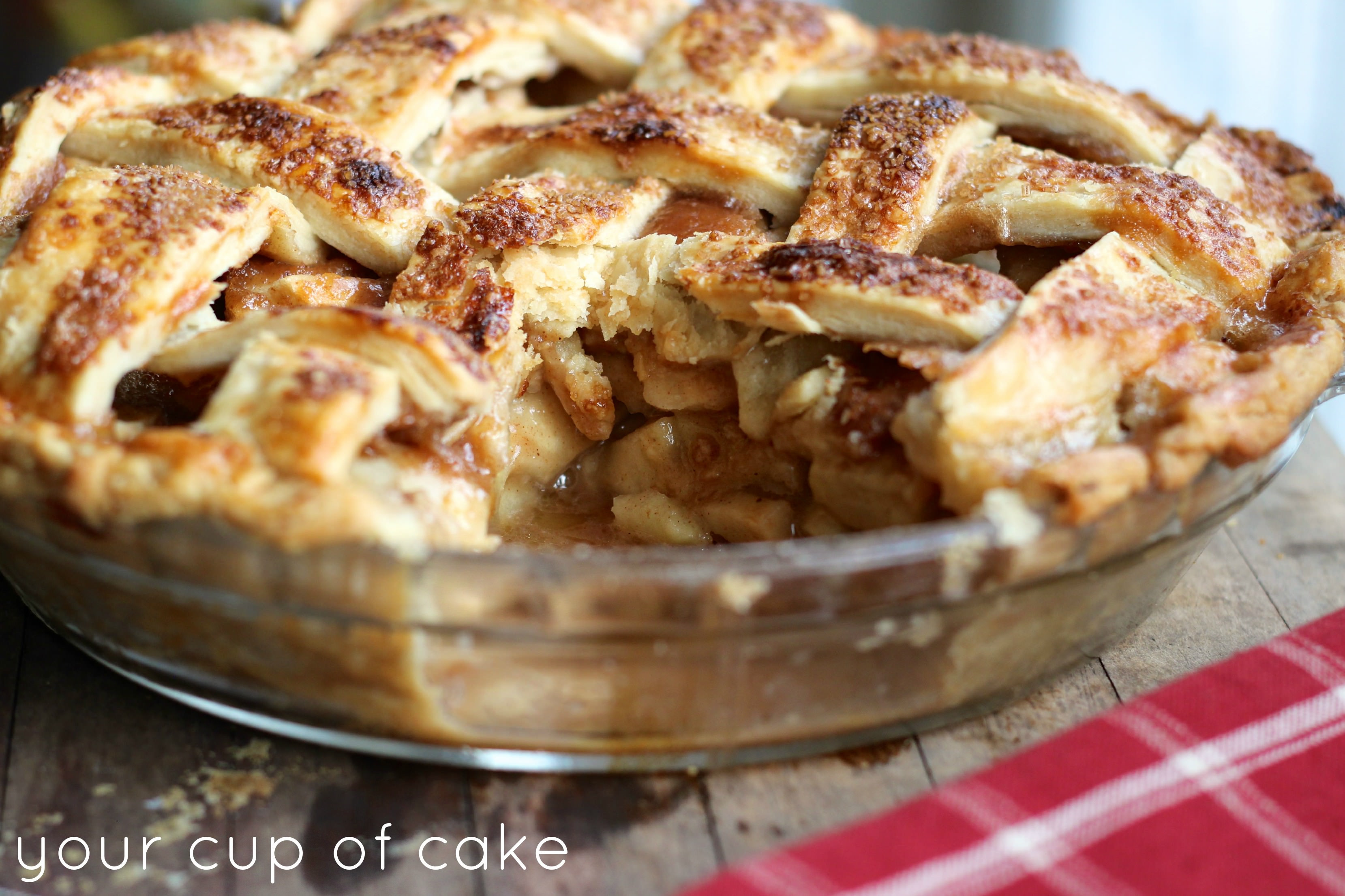 Recipes For Apple Pie
 Caramel Apple Pie Your Cup of Cake