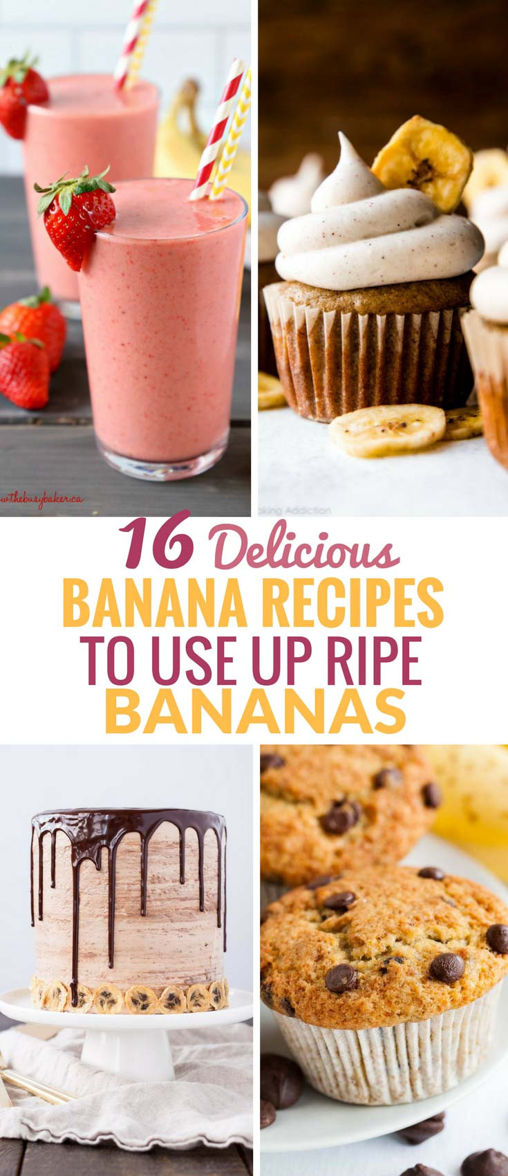 Recipes For Ripe Bananas Other Than Banana Bread
 16 Delicious Recipes to Use up Ripe Bananas