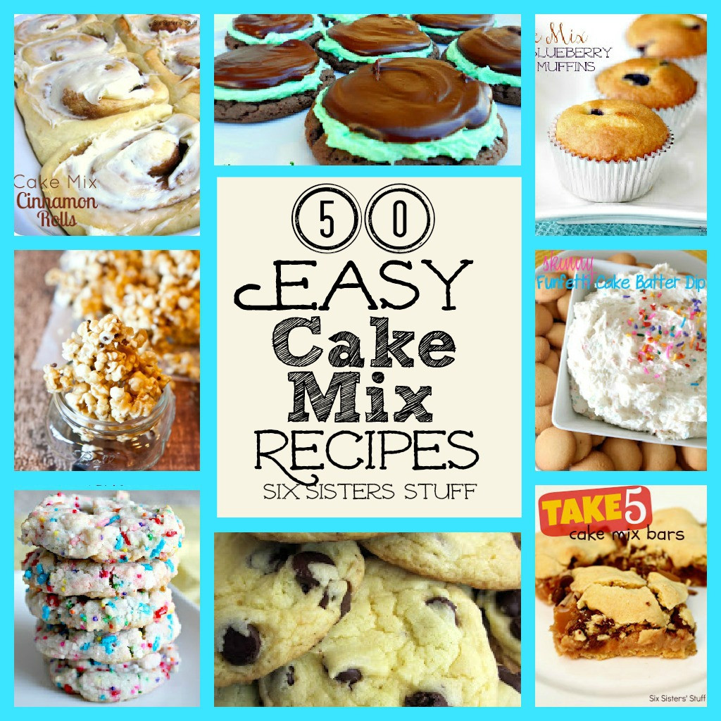 Recipes Using Cake Mix
 50 Easy Cake Mix Recipes