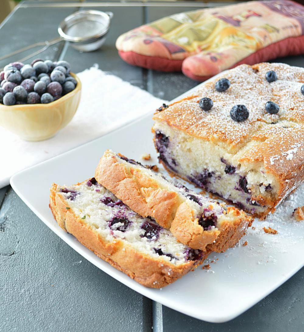 Recipes Using Cake Mix
 Eggless Blueberry Cake Using Cake Mix