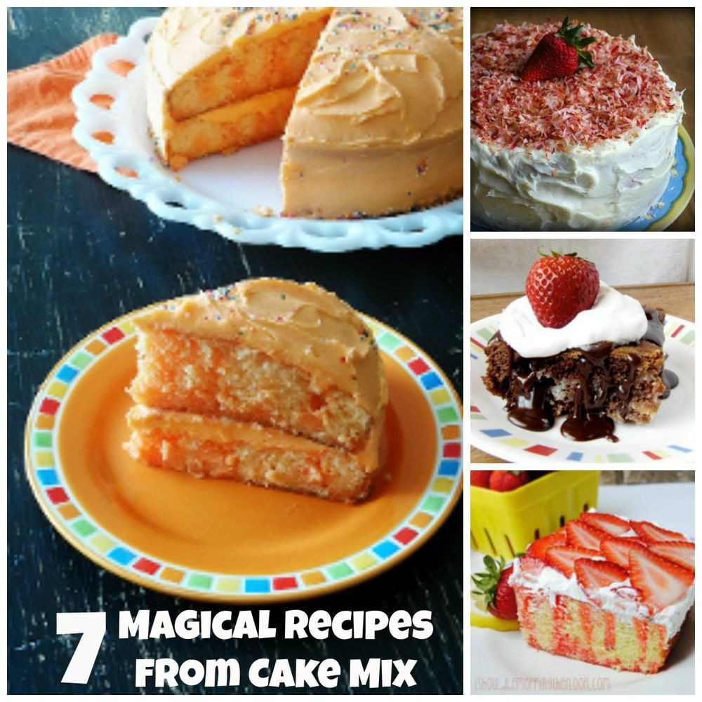 Recipes Using Cake Mix
 7 Magical Recipes From Cake Mix