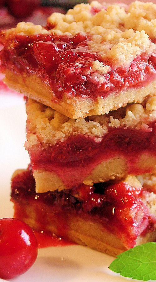 Recipes Using Cherry Pie Filling
 Cherry Pie Crumble Bars Best Ever Wicked Good Kitchen