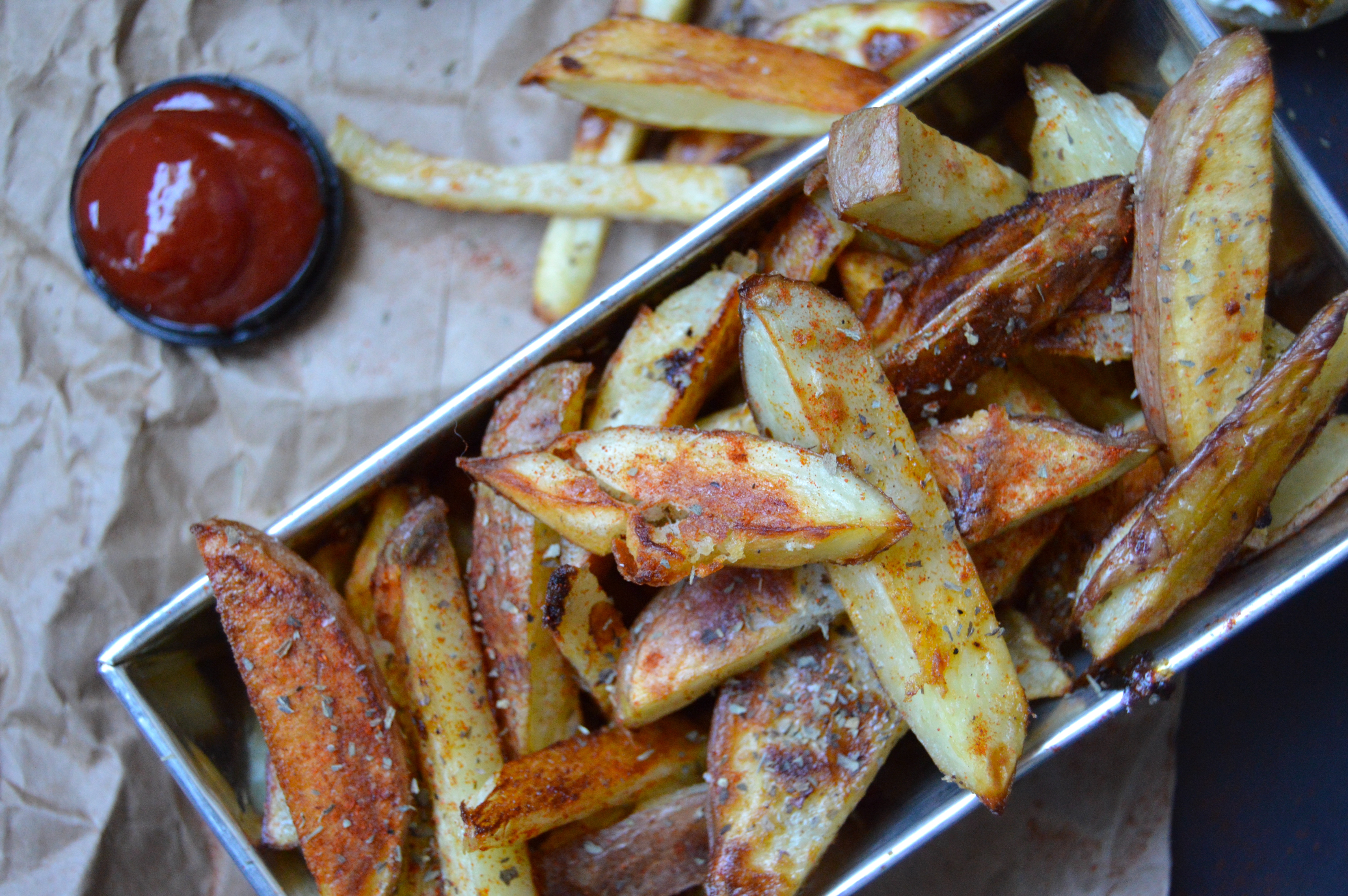Red Potato Fries
 Seattle Hot Dog & Baked Potato Fries Recipe The DIY