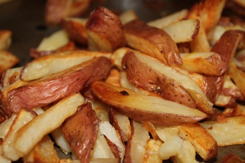 Red Potato Fries
 Baked Red Potato Fries