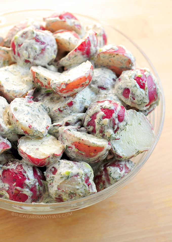Red Potato Salad Recipes
 Easy Red Potato Salad Recipe