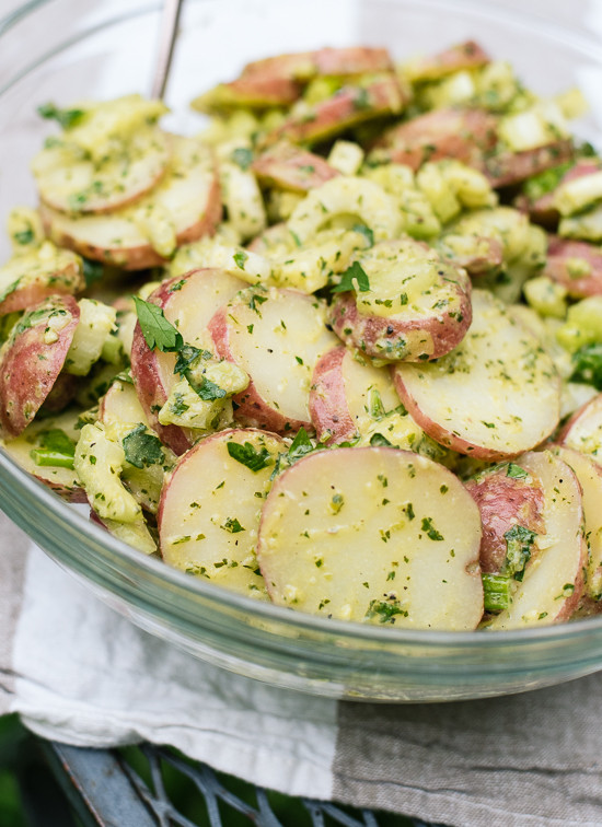 Red Potato Salad Recipes
 Herbed Red Potato Salad Recipe Cookie and Kate
