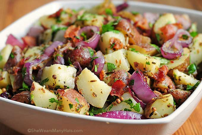 Red Potato Salad Recipes
 Texas Style New Potato Salad Recipe