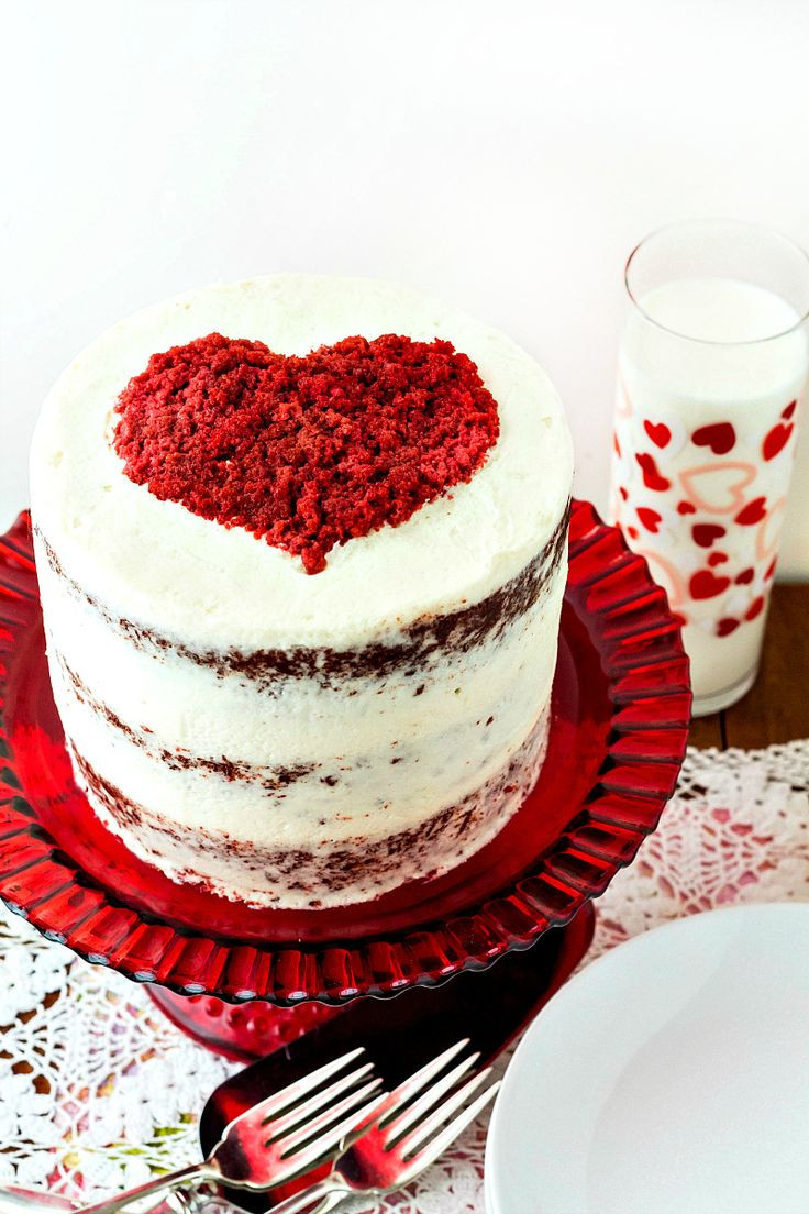 Red Velvet Cake Icing
 The 25 best Valentine cake ideas on Pinterest