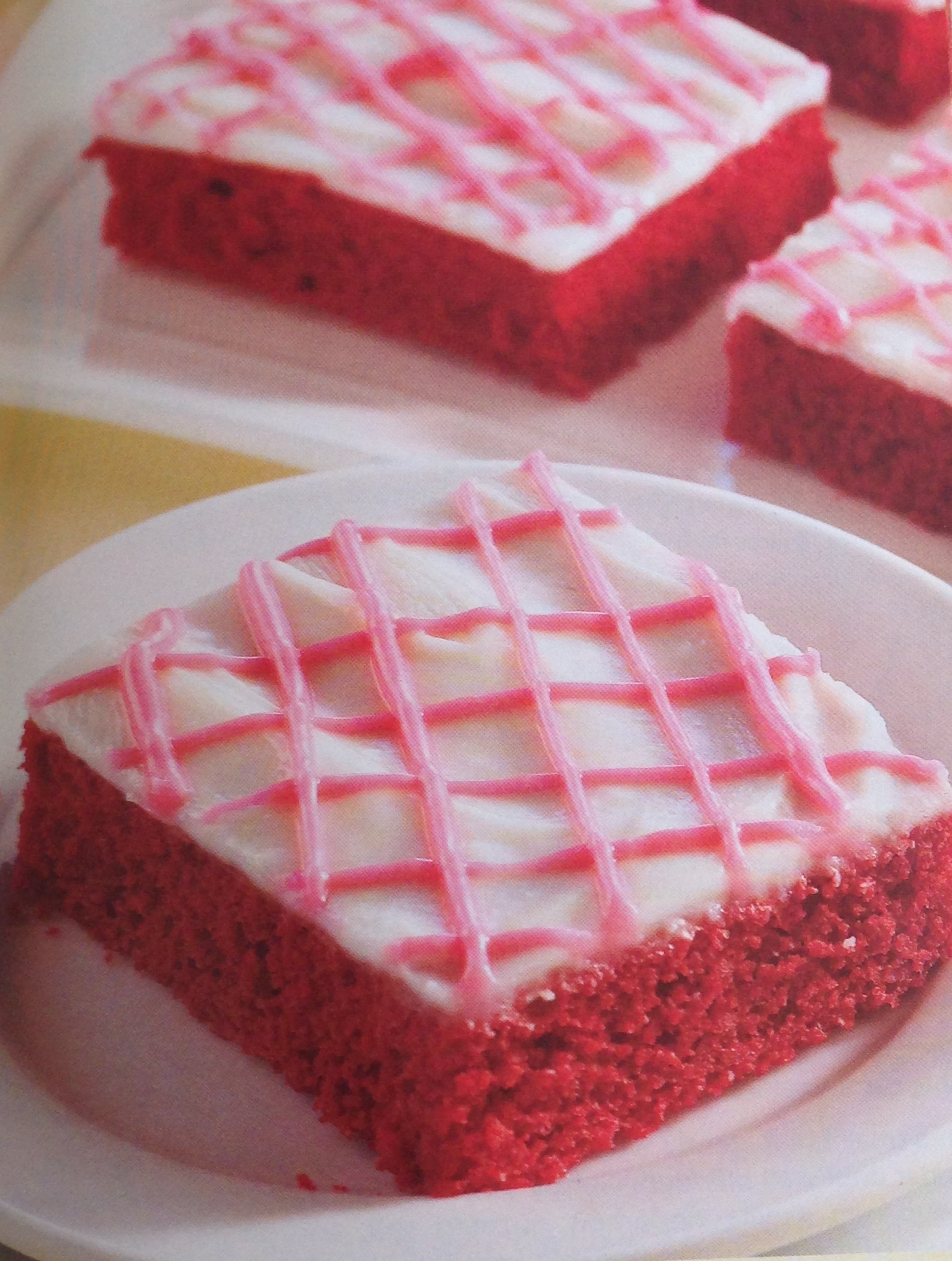 Red Velvet Sheet Cake
 Healthy Living Red Velvet Sheet Cake