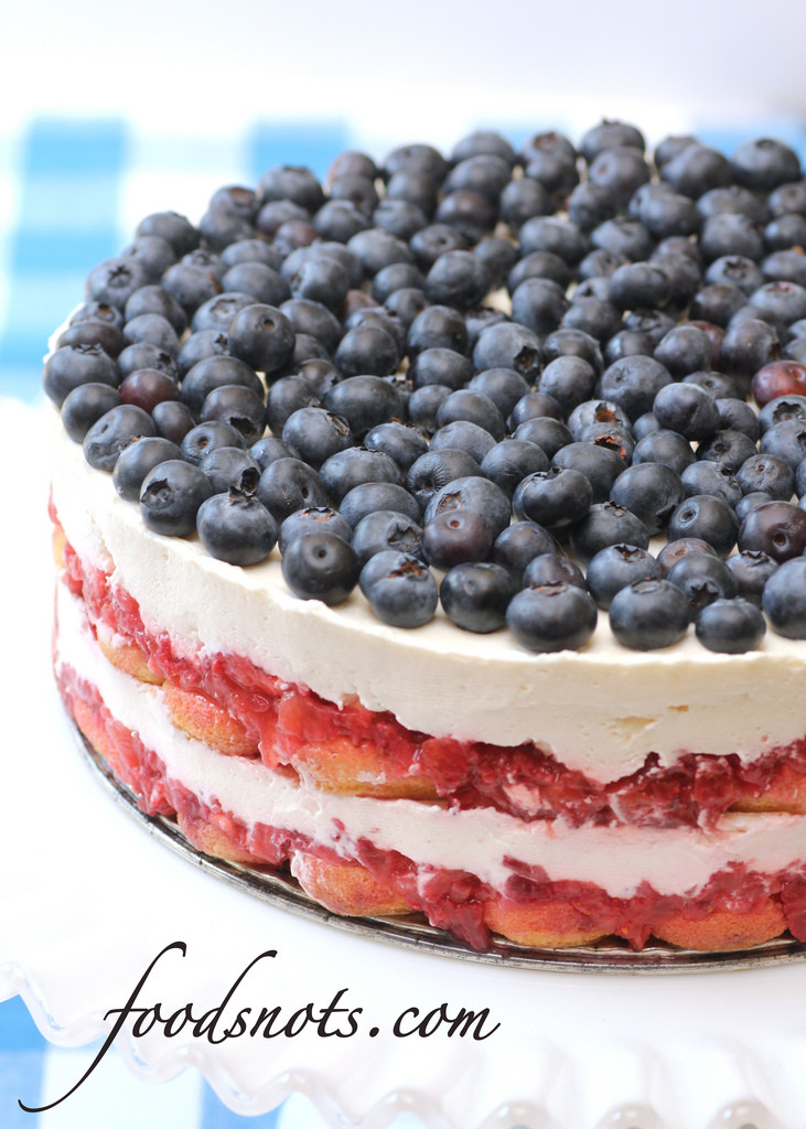 Red White Blue Dessert
 Red White and Blue Berry Trifle Recipe Snobs