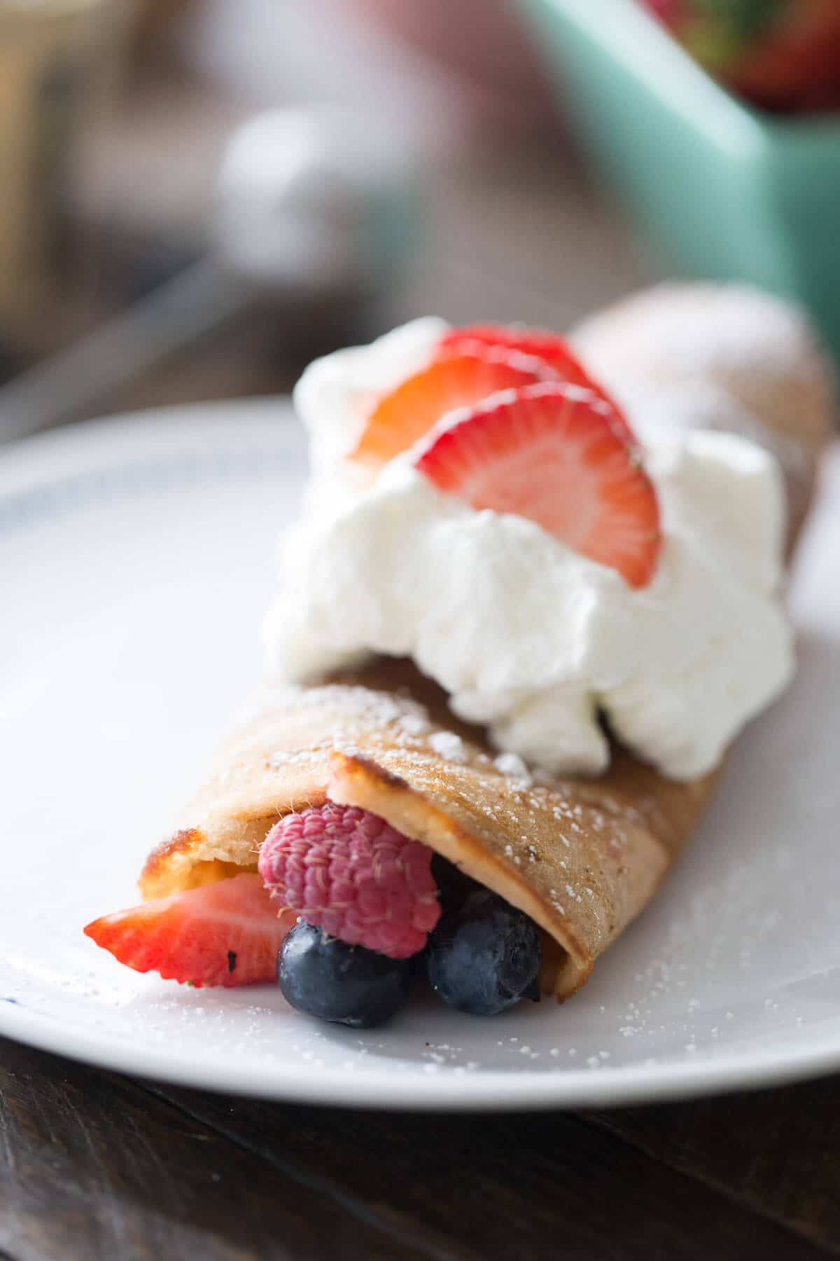 Red White Blue Dessert
 Red White and Blue Dessert Crepes LemonsforLulu