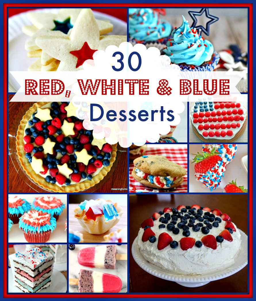 Red White Blue Dessert
 30 Delicious Red White & Blue Desserts Upstate Ramblings
