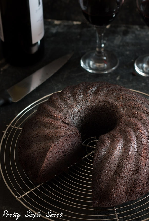 Red Wine Chocolate Cake
 Red Wine Chocolate Cake