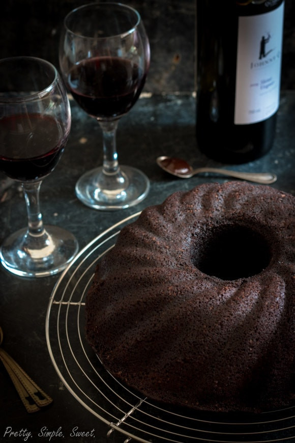 Red Wine Chocolate Cake
 Red Wine Chocolate Cake