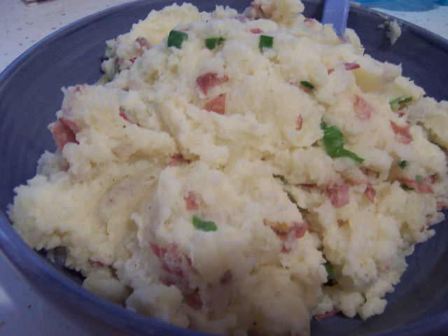 Redskin Mashed Potatoes
 Mashed Red Skin Potatoes