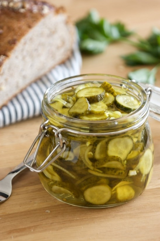 Refrigerator Bread And Butter Pickle Recipe
 Bread and Butter Pickles Recipe — Dishmaps
