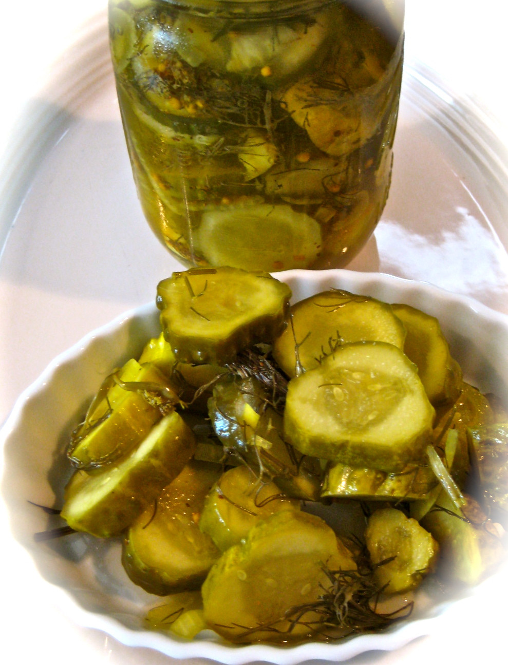 Refrigerator Bread And Butter Pickle Recipe
 Karen B s Cooking Made Easy Easy Refrigerator Bread and