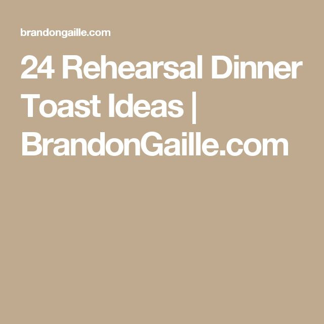 Rehearsal Dinner Speech
 Die besten 25 Rehearsal dinner toasts Ideen auf Pinterest