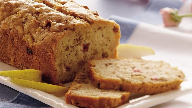 Rhubarb Bread Recipes
 Pear Rhubarb Quick Bread recipe from Betty Crocker