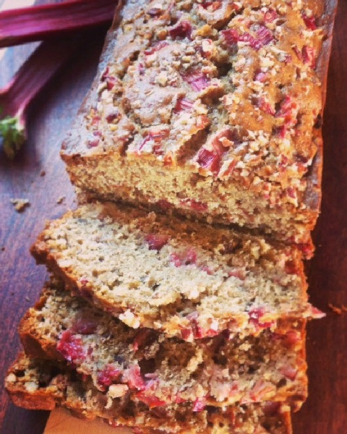 Rhubarb Bread Recipes
 Rhubarb Nut Bread Recipe Whats Cooking America