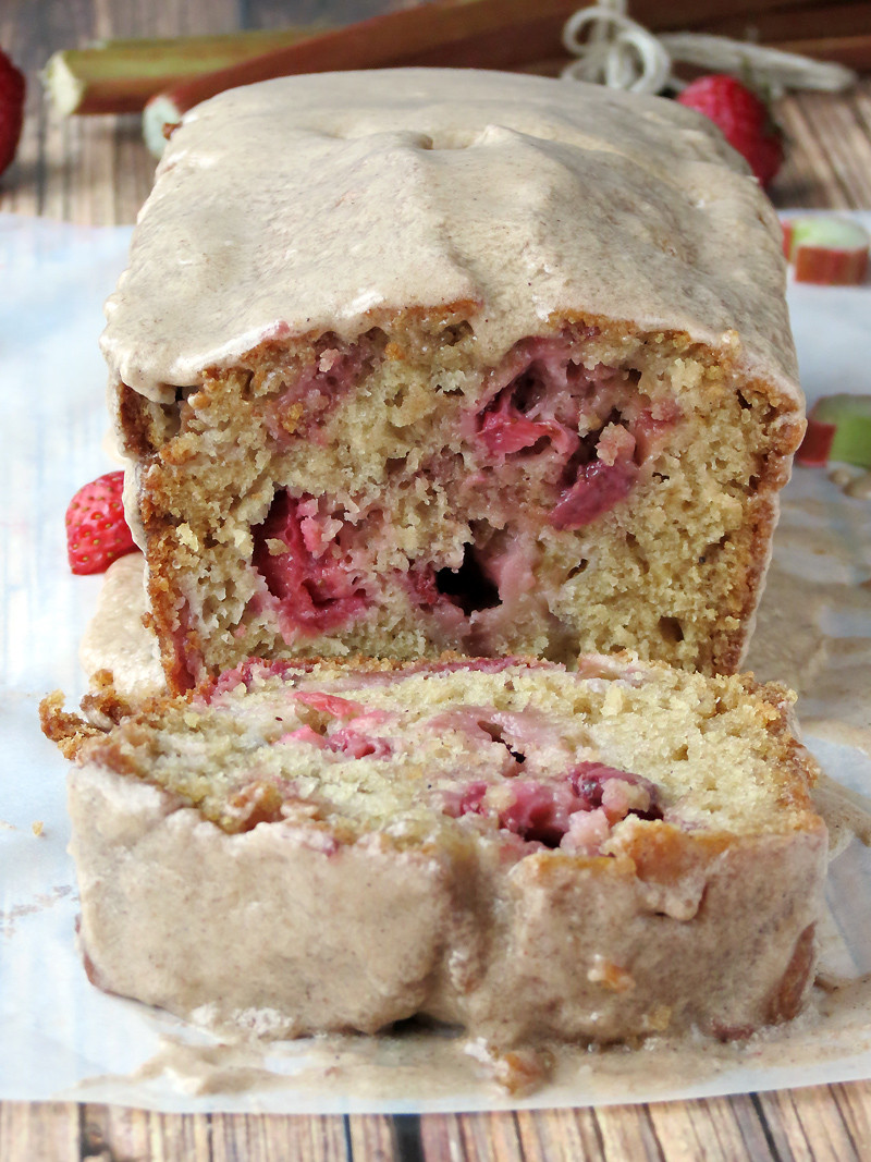 Rhubarb Bread Recipes
 Strawberry Rhubarb Bread Yummy Addiction