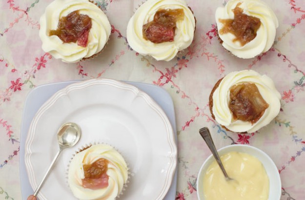 Rhubarb Custard Cupcakes
 Rhubarb and custard cupcakes recipe goodtoknow