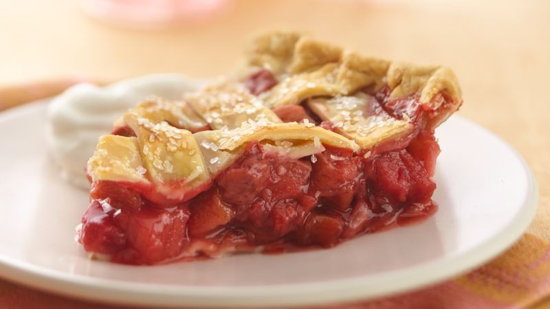 Rhubarb Pie Recipes
 Lattice Top Strawberry Rhubarb Pie Recipe Pillsbury