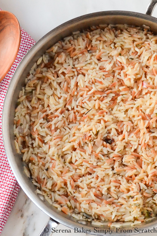 Rice Pilaf With Orzo
 Rice Pilaf With Orzo