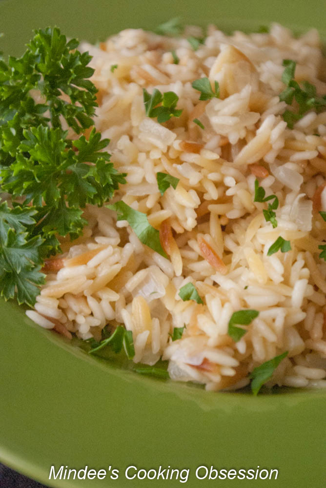 Rice Pilaf With Orzo
 rice pilaf with orzo in rice cooker