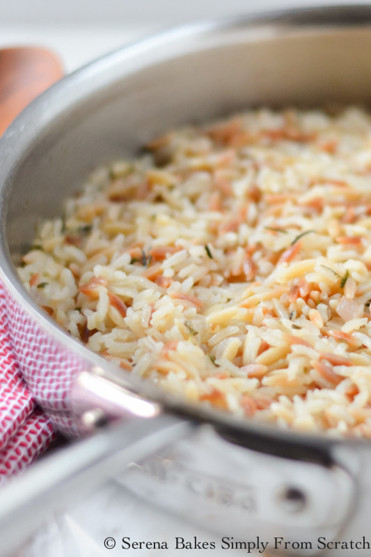 Rice Pilaf With Orzo
 Rice Pilaf With Orzo