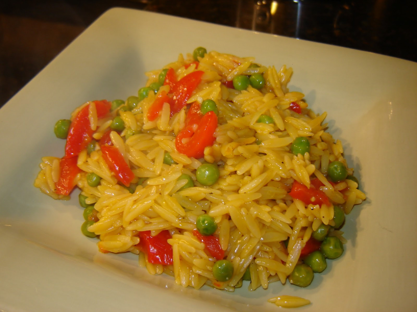 Rice Pilaf With Orzo
 Dinner is Vegan Orzo Pilaf