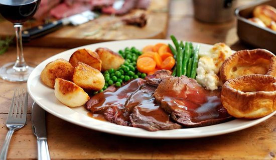 Roast Beef Dinner
 Standard Roast beef dinner in the advert Picture of The