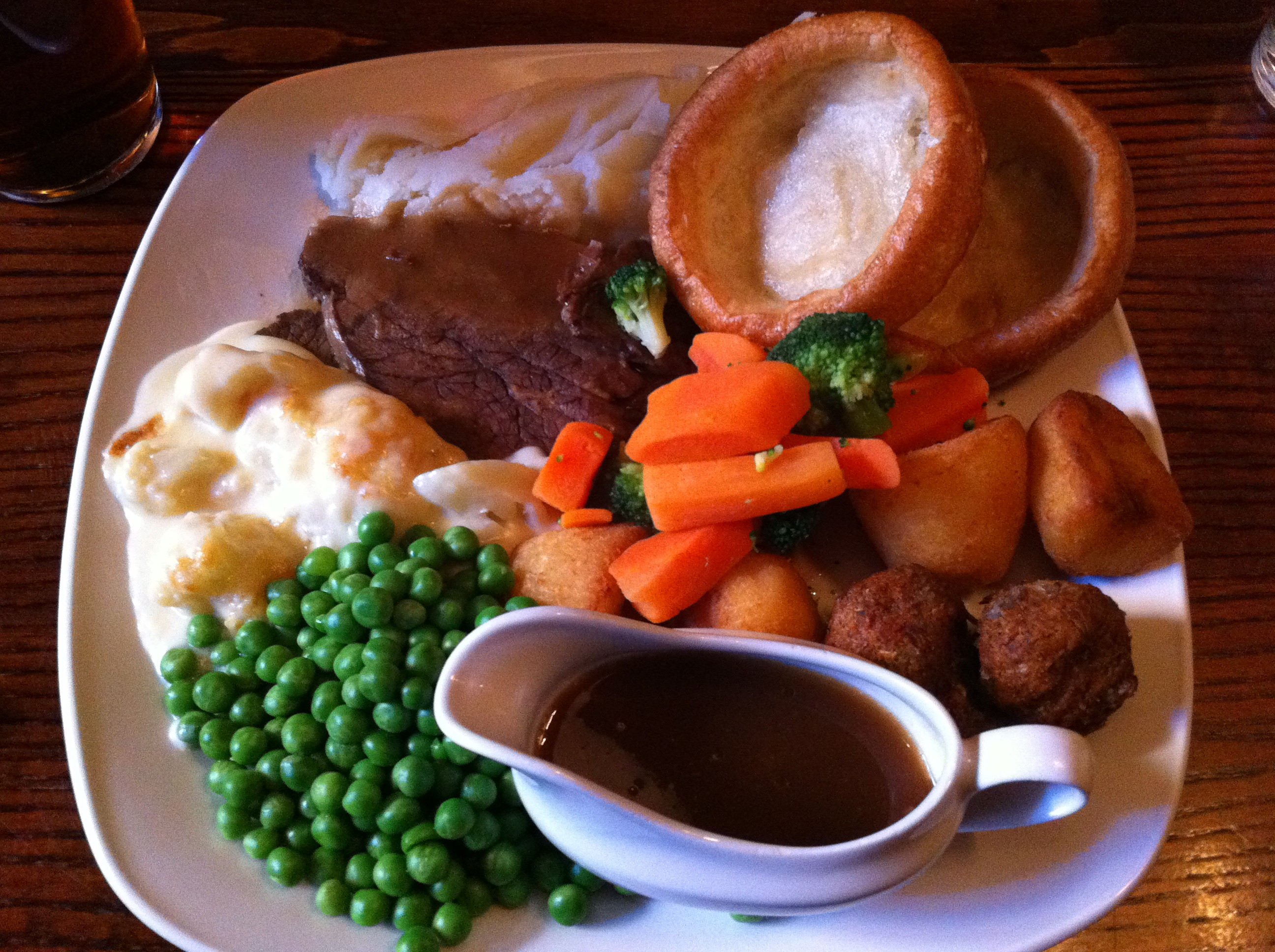 Roast Beef Dinner
 Sunday Roast