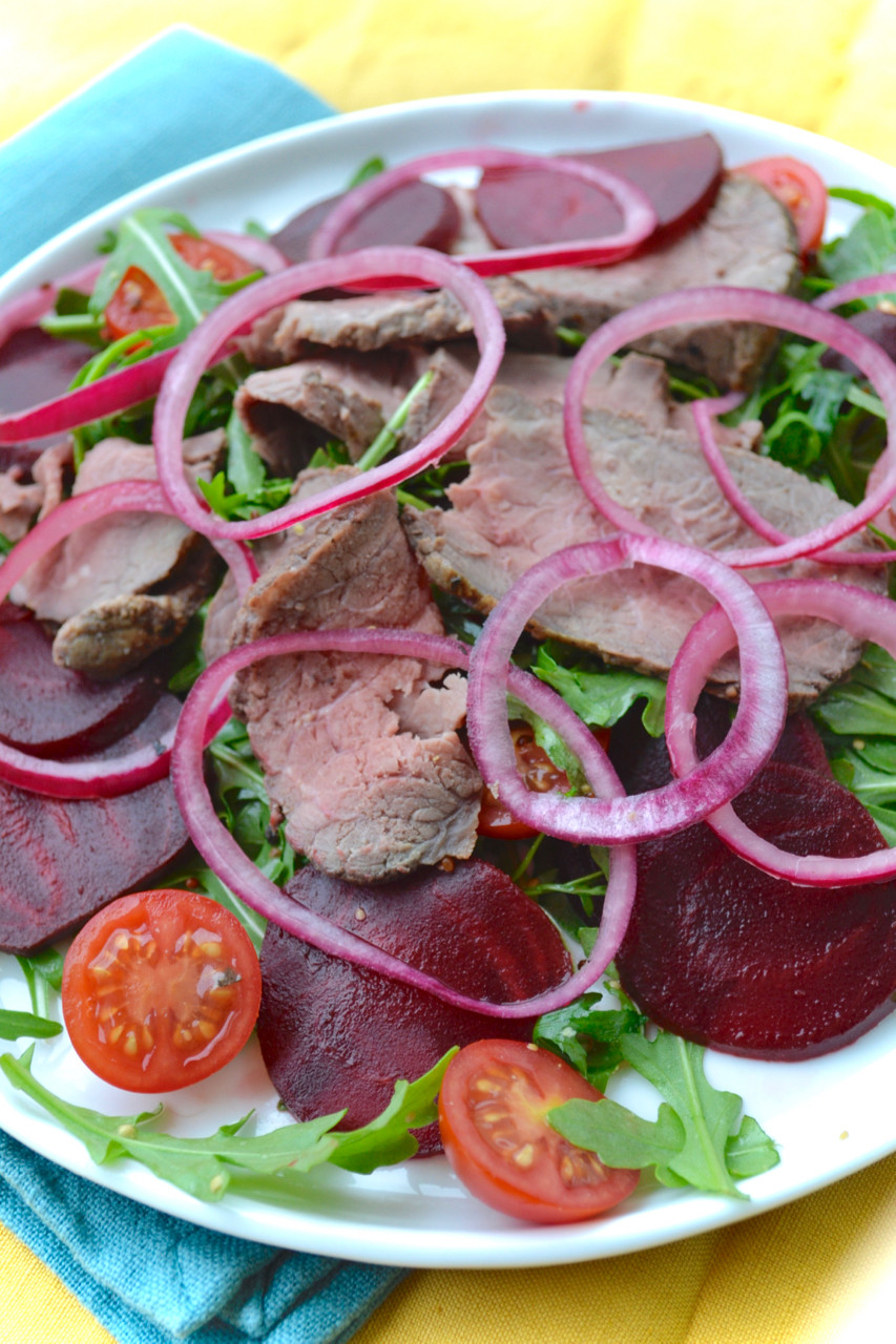 Roast Beef Salad
 Rare Roast Beef Salad