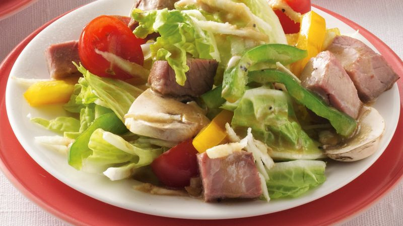 Roast Beef Salad
 Peppered Roast Beef Salad recipe from Betty Crocker