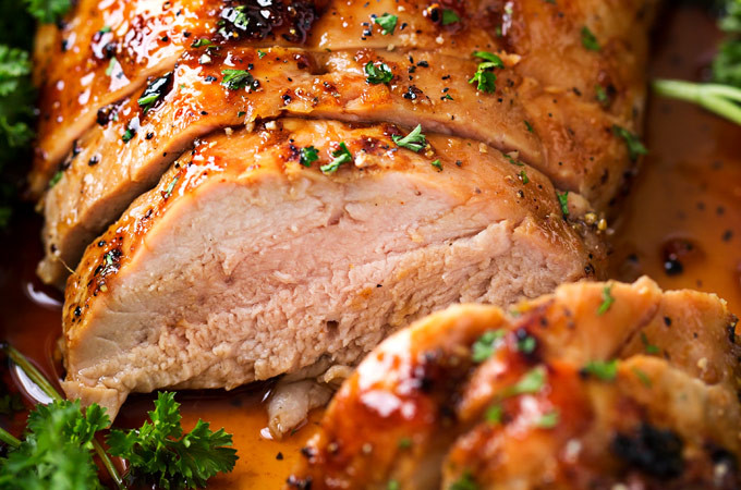 Roast Pork Loin Recipe
 Ginger Honey Roasted Pork Tenderloin The Chunky Chef