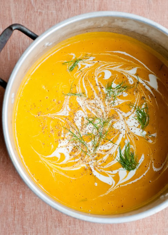 Roasted Butternut Squash Soup
 Roasted Fennel and Butternut Squash Soup