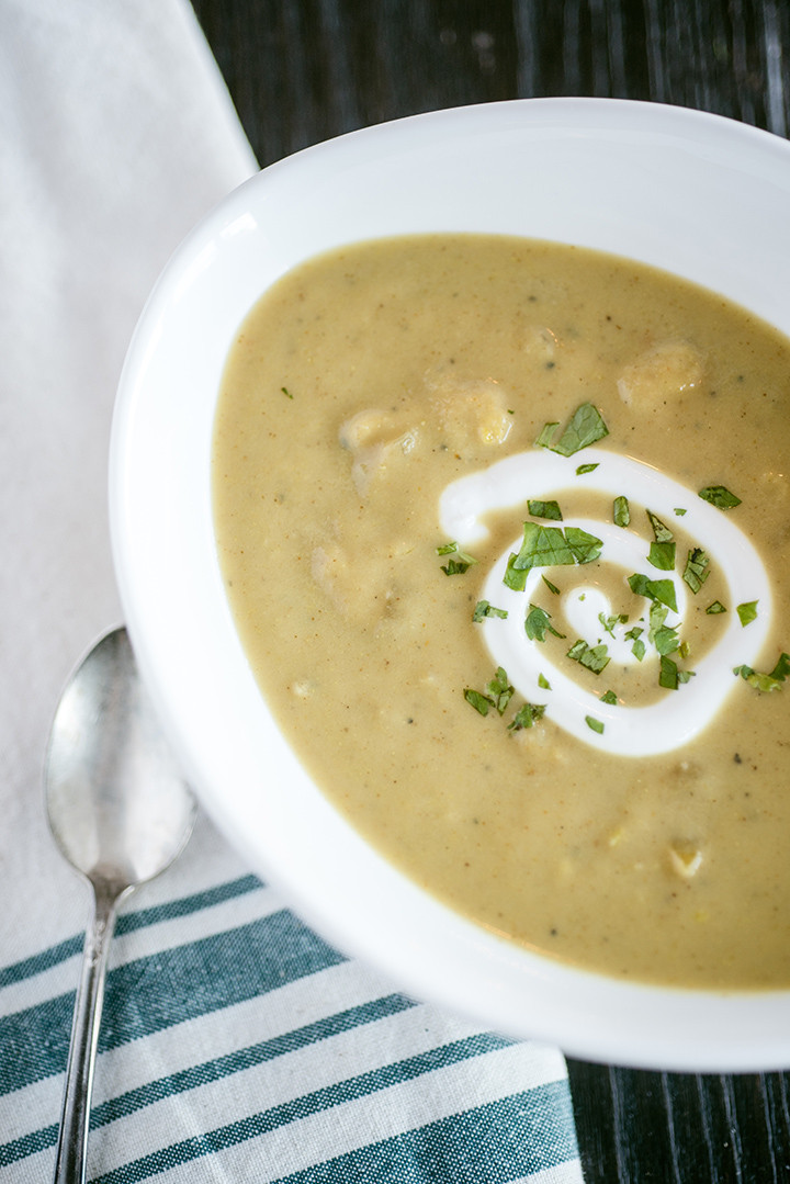 Roasted Cauliflower Soup
 Roasted Cauliflower with Curry Soup Everyday Good Thinking