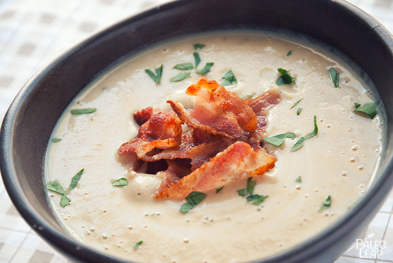 Roasted Cauliflower Soup
 Roasted Cauliflower Soup