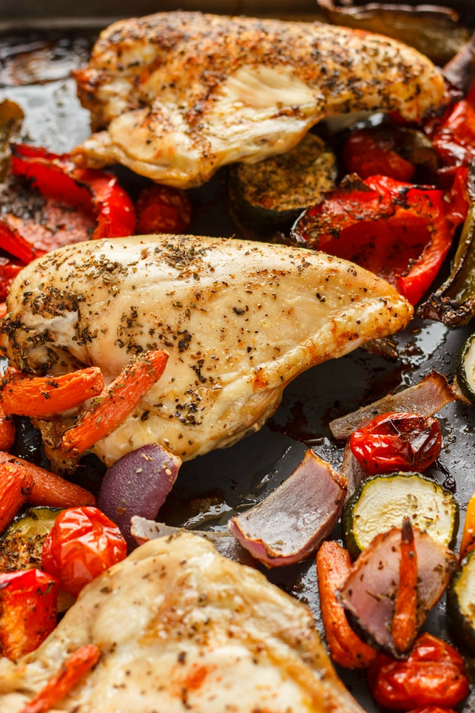 Roasted Chicken Breast And Vegetables
 Honey Garlic Chicken Drumsticks Recipe The Cookie Writer