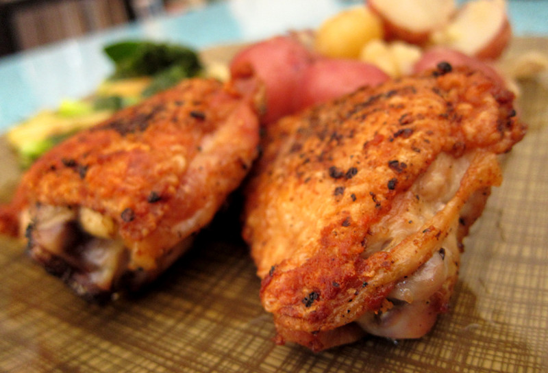 Roasted Chicken Thighs Recipe
 perfect pan roasted chicken thighs