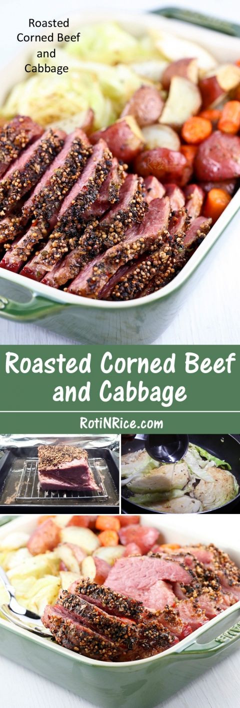 Roasted Corned Beef And Cabbage
 Roasted Corned Beef and Cabbage Recipe