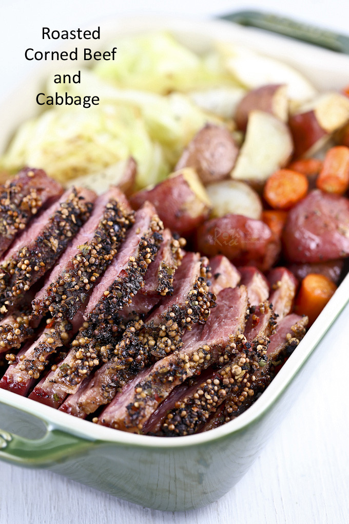 Roasted Corned Beef And Cabbage
 Roasted Corned Beef and Cabbage