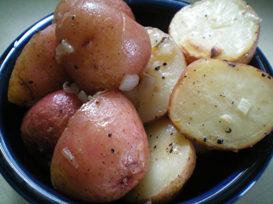 Roasted New Potatoes
 Roasted New Potatoes With Red ions Recipe Genius Kitchen