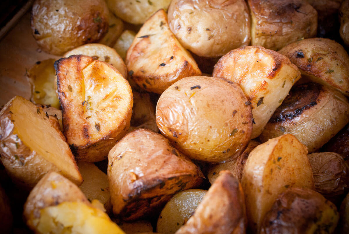 Roasted New Potatoes
 Oven Roasted New Potatoes Recipe — Dishmaps