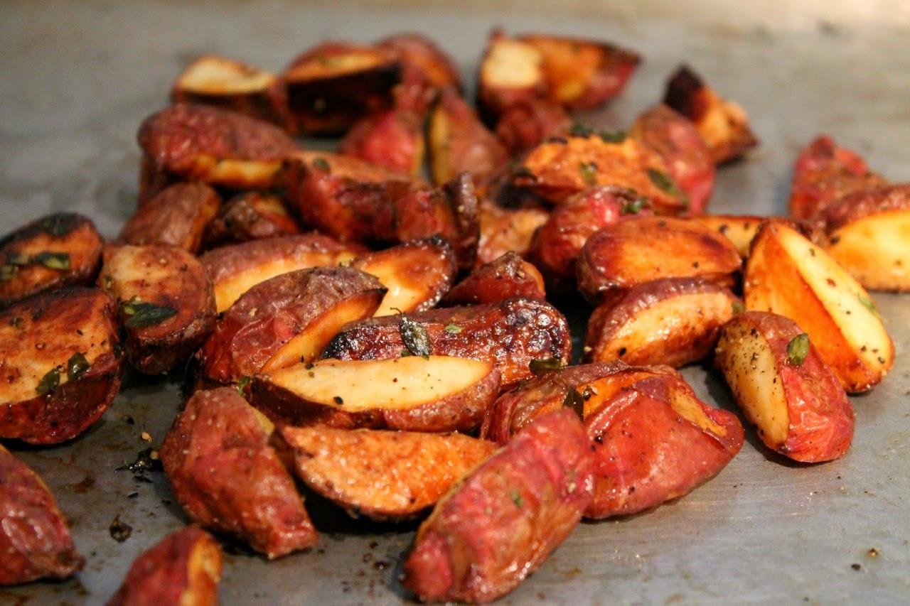 Roasted New Potatoes
 Cook In Dine Out Sautéed Chicken Breasts with Tarragon