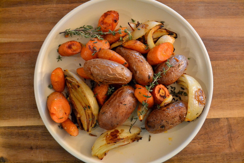 Roasted Potatoes And Carrots And Onions
 Cookin Cowgirl Roasted Potatoes Carrots and ions