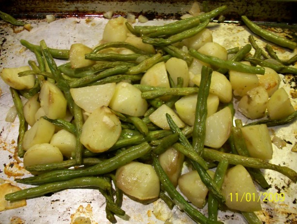 Roasted Potatoes And Green Beans
 Roasted Potatoes And Green Beans Recipe Food